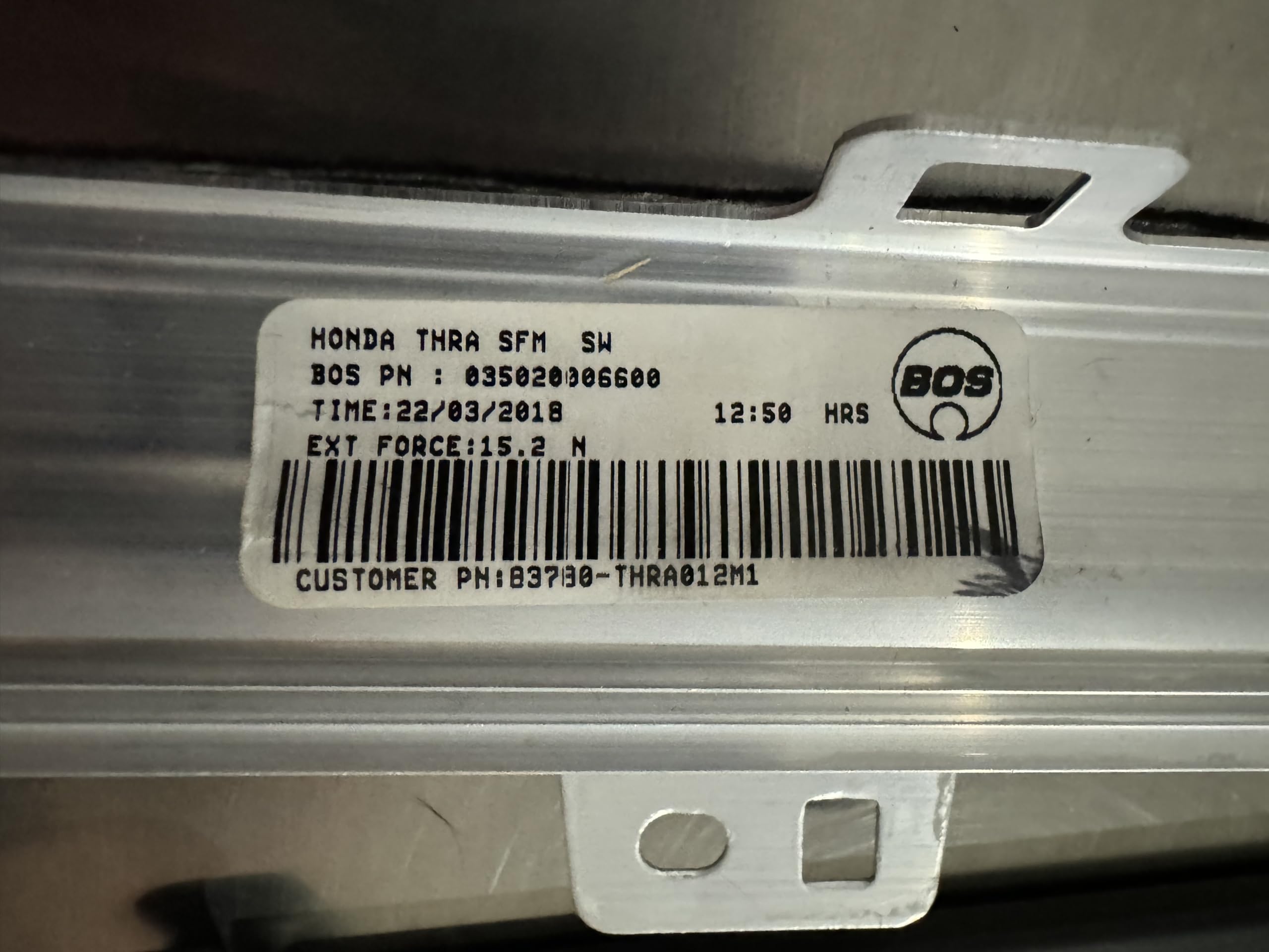 A  83780-THR-A01ZA - Genuine Honda Parts